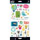Illustrated Faith Basics Stickers 6 X 12 Prais Him