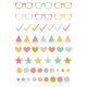 The Reset Girl Enamel Shapes Dots