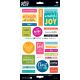 Illustrated Faith Basics Stickers 6 X 12 Go and Tell