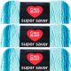 Spinrite Red Heart Super Saver Ombre Yarn Scuba Pack of 3 Skein