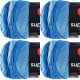 Spinrite Red Heart Super Saver Ombre Yarn True Blue Pack of 4 Skein