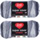 Spinrite Red Heart Super Saver Ombre Yarn Anthracite Pack of 2 Skein