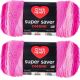Spinrite Red Heart Super Saver Ombre Yarn Jazzy Pack of 2 Skein