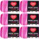 Spinrite Red Heart Super Saver Ombre Yarn Jazzy Pack of 6 Skein