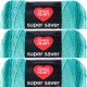 Spinrite Red Heart Super Saver Ombre Yarn Spearmint Pack of 3 Skein