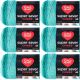 Spinrite Red Heart Super Saver Ombre Yarn Spearmint Pack of 6 Skein