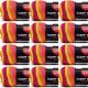 Spinrite Red Heart Super Saver Yarn Fruity Stripe Pack of 12 Skein