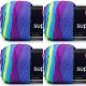 Spinrite Red Heart Super Saver Yarn Parrot Stripe Pack of 4 Skein
