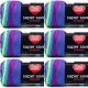 Spinrite Red Heart Super Saver Yarn Parrot Stripe Pack of 6 Skein