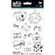 Illustrated Faith Christmas Collection Clear Acrylic Stamps