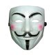 Men s Vendetta White Face Mask Cheeks