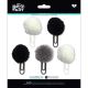 Illustrated Faith Basics Collection Pom Pom Clips Hey Sugar Sugar Mix