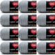 Spinrite Red Heart Super Saver Yarn Dusty Gray Pack of 12 Skein