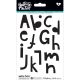 Illustrated Faith Basics Collection Clear Acrylic Stamps Homespun Alphabet
