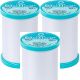 Spinrite Coats Eloflex Stretch Thread 225yd White 1 Pack of 3 Piece