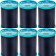 Spinrite Coats Eloflex Stretch Thread 225yd Navy 1 Pack of 6 Piece