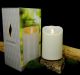 Flameless Outdoor Pillar Candle Unscented Ivory 5 In