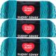 Spinrite Red Heart Super Saver Ombre Yarn Deep Teal Pack of 3 Skein