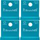 Spinrite Coats Eloflex Stretch Thread 225yd Box Black 1 Pack of 4 Piece