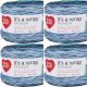 Spinrite Red Heart It s A Wrap Rainbow Yarn Nautical Pack of 4 Skein