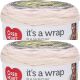Spinrite Red Heart It s A Wrap Rainbow Yarn Whisper Pack of 2 Skein