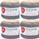 Spinrite Red Heart It s A Wrap Rainbow Yarn Foggy Pack of 4 Skein