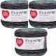 Spinrite Red Heart It s A Wrap Rainbow Yarn Couture Pack of 3 Skein