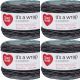 Spinrite Red Heart It s A Wrap Rainbow Yarn Couture Pack of 4 Skein