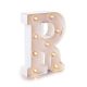 Darice Light Up White Marquee Letters Letter R 9.875 inches