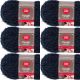 Spinrite Red Heart Hygge Yarn 5oz Indigo Pack of 6 Skein
