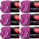 Spinrite Red Heart Super Saver Pooling Yarn Berry Pack of 6 Skein