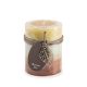 Dynamic Collections Layered Candles Banana Nut 4 Inches Pillar