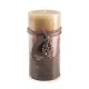 Dynamic Collections Layered Candles Cinnamon Apple 6 Inches Pillar
