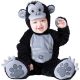 InCharacter Costumes Babys Goofy Gorilla Costume Small 0 6 Months Silver Black