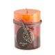 Dynamic Collections Layered Candles Hot Apple Pie 4 Inches Pillar