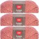 Spinrite Red Heart Hygge Yarn 8oz Rust Pack of 3 Skein
