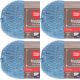 Spinrite Red Heart Hygge Yarn 8oz Slate Blue Pack of 4 Skein