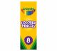 Crayola Colored Pencils Long 8 Count 1 Pack of 6 Piece