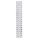 Fiskars Acrylic Ruler 3x18 inch 1 Pack of 1 Piece