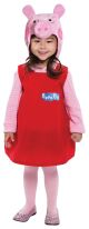 Peppa Pig Economy Dress Costume For Toddler 2T 