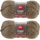 Spinrite Red Heart Hygge Yarn 8oz Latte Pack of 2 Skein