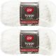 Spinrite Red Heart Hygge Yarn 8oz Snow Pack of 2 Skein