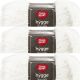 Spinrite Red Heart Hygge Yarn 8oz Snow Pack of 3 Skein