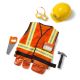Melissa and Doug Construction Worker Role Play Costume Set