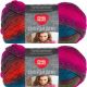Spinrite Red Heart Unforgettable Yarn Gotham Pack of 2 Skein