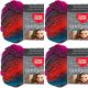 Spinrite Red Heart Unforgettable Yarn Gotham Pack of 4 Skein