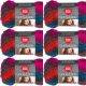 Spinrite Red Heart Unforgettable Yarn Gotham Pack of 6 Skein