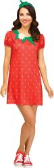 Women s Strawberry Flirty Fruit red S/M Size 2 8