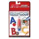 Melissa and Doug On the Go Water Wow Alphabet Reusable Water Reveal Activity Pad Chunky Size Water Pen