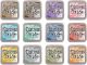 Tim Holtz Distress Oxide Ink Bundle January 2017 1 Pack of 12 Piece